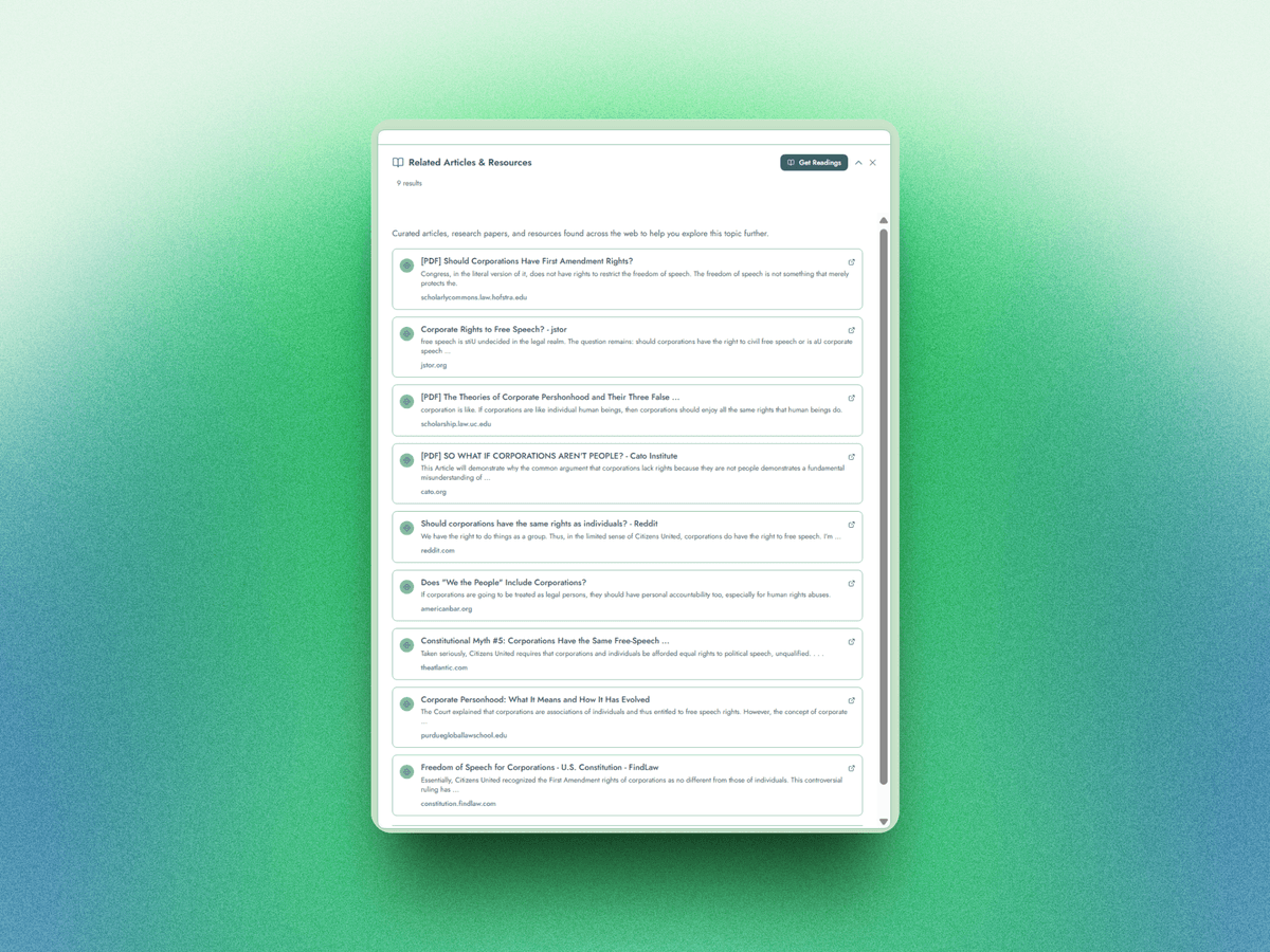 Research Discovery Preview